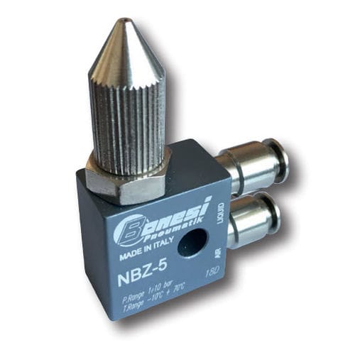 Válvula de nebulización - NBZ-5 - Bonesi Pneumatik s.r.l. - con control neumático / de líquidos / para sistema de lubricación