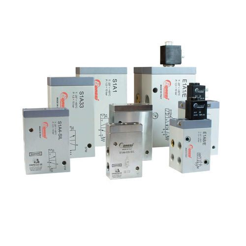 Distribuidor neumático de clapeta - A series - Bonesi Pneumatik s.r.l. - accionado neumáticamente / accionado por solenoide / electroneumático