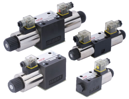 Distribuidor hidráulico de cajón - CETOP WE series - HOF HYDRAULIC - de control directo / accionado por solenoide