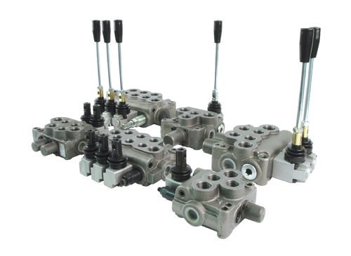 Distribuidor hidráulico de cajón - MCD20 series - HOF HYDRAULIC - con accionamiento manual / compacto / de hierro fundido