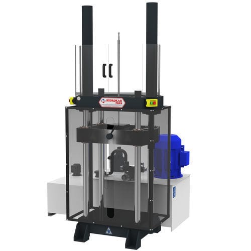 Máquina brochadora hidráulica - HBC - HIDROKAR PRES INDUSTRY AND TRADE CO. - vertical / de tracción