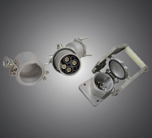 Conector de alimentación eléctrica - JL01/11 Series - JIANGSU JIANLONG ELECTRICAL CO.,LTD - recto / acodado / hembra