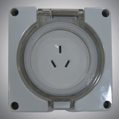 Tomacorriente fijo - JL-FS-S Series - JIANGSU JIANLONG ELECTRICAL CO.,LTD - resistente al agua / IP56 / 2 polos