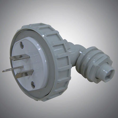 Clavija resistente al agua - JL-FS-P Series - JIANGSU JIANLONG ELECTRICAL CO.,LTD - IP56 / 2 polos / con puesta a tierra