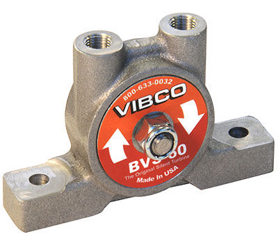 Vibrador neumático - BVS series - VIBCO - con turbina / para multiproductos