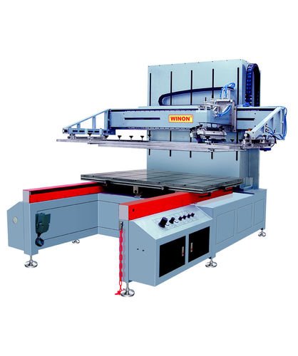 Máquina de serigrafia automática - 1 000 x 1 500 mm, 300 p/h | WSC-1500BE - WINON INDUSTRIAL CO.,LTD - de color / para listones de madera / de gran formato