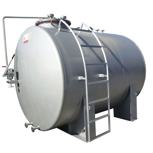 Depósito de almacenaje - DT G.E. series - AMA S.p.A. - de combustible / de acero al carbono / de doble pared