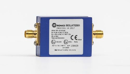 Aislador galvánico - iSOLATE501 - Extronics Ltd - RF / de banda ancha / de seguridad intrínseca