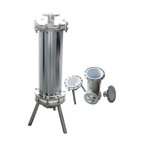 Cárter de filtro de bolsa - SSFH series - Membrane Solutions LLC - para líquido / de acero inoxidable