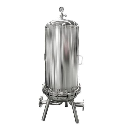 Cárter de filtro de cartucho - LMH series  - Membrane Solutions LLC - para líquido / de acero inoxidable / sanitario