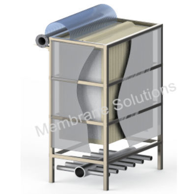 Biorreactor de membrana - MSMBR-S series - Membrane Solutions LLC - para el tratamiento de aguas residuales / modular / 1 reacción