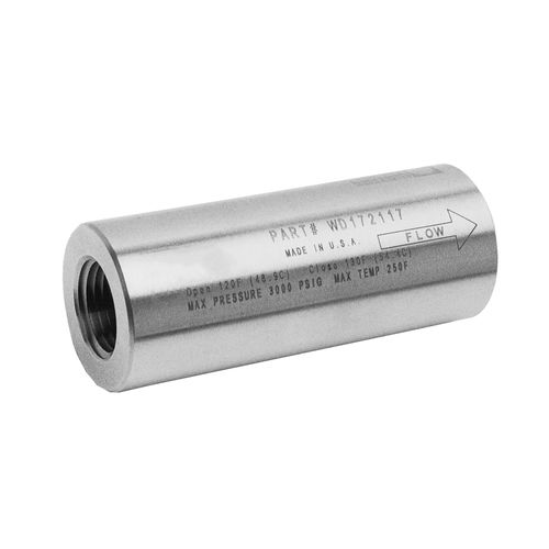 Válvula de tapón - W270 - Sentry Equipment - de toma de muestras / de cierre / de EPDM