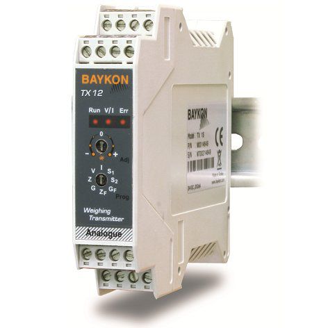 Transmisor para celdas de carga de proceso - TX12 - BAYKON Industrial Weighing Systems - analógico