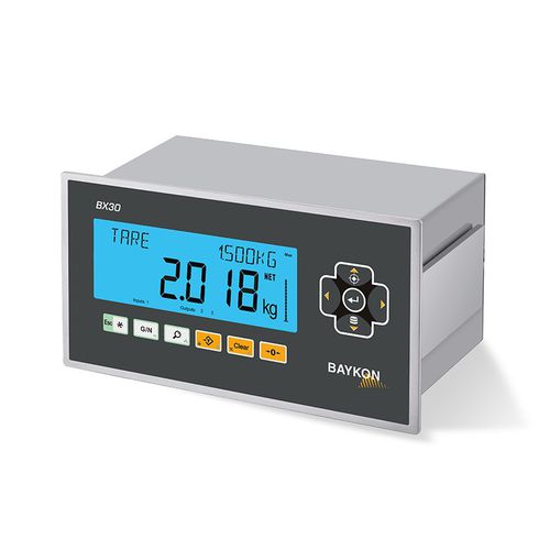 Indicador de pesaje digital - BX30, BX30D - BAYKON Industrial Weighing Systems - empotrable / IP65 / IP67