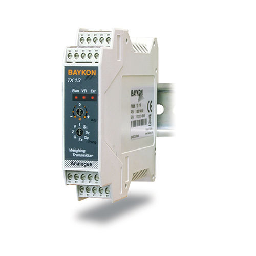Transmisor para celdas de carga de proceso - TX13 - BAYKON Industrial Weighing Systems - analógico