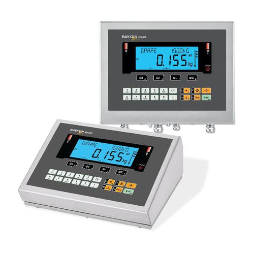 Terminal de pesaje visualizador LCD - BX25, BX25D - BAYKON Industrial Weighing Systems - benchtop / para entorno difícil / Profibus