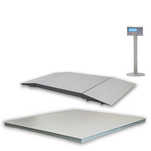 Balanza de plataforma - BK Series - BAYKON Industrial Weighing Systems - con indicador separado / de acero inoxidable / resistente al agua