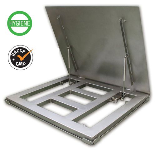 Balanza de plataforma - BP - BAYKON Industrial Weighing Systems - con indicador separado / de acero inoxidable / IP68
