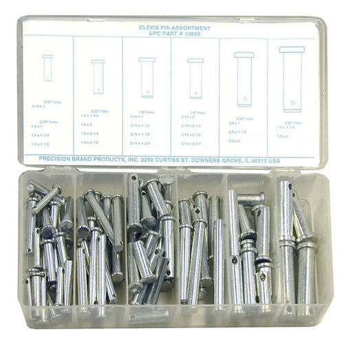 Eje de horquilla de acero al carbono - 13965 - Precision Brand Products - con agujero
