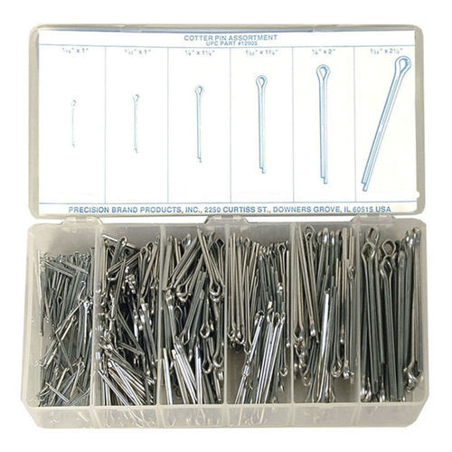 Pasador partido - 12905 - Precision Brand Products - de acero / zincado / de precisión