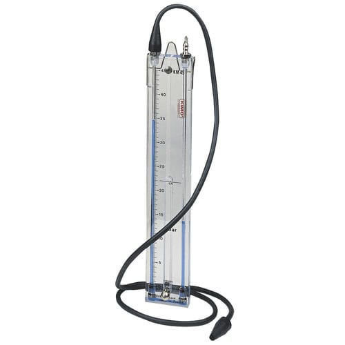 Manómetro analógico - KM 45 - Sauermann - de columna de líquido / para gas / portátil