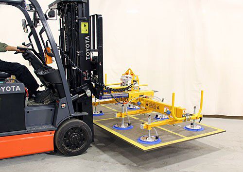 Elevador de ventosas en H - FTA series - ANVER Vacuum System Specialists - para chapas / eléctrico / seguro