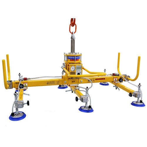 Elevador de ventosas para chapas - L90M6 series  - ANVER Vacuum System Specialists - para placas / horizontal / ajustable