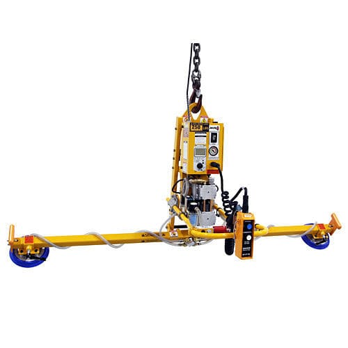 Elevador de ventosas de bastidor - ATL25M2 series  - ANVER Vacuum System Specialists - para placa de vídrio / ajustable / eléctrico