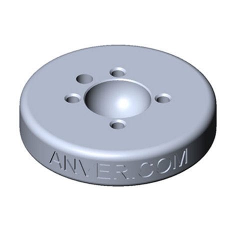 Ventosa redonda - FP28 - ANVER Vacuum System Specialists - de metal / de espuma