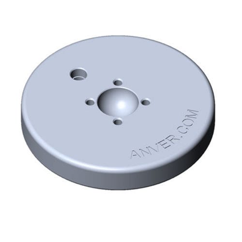 Ventosa redonda - FP48 - ANVER Vacuum System Specialists - de metal / de espuma