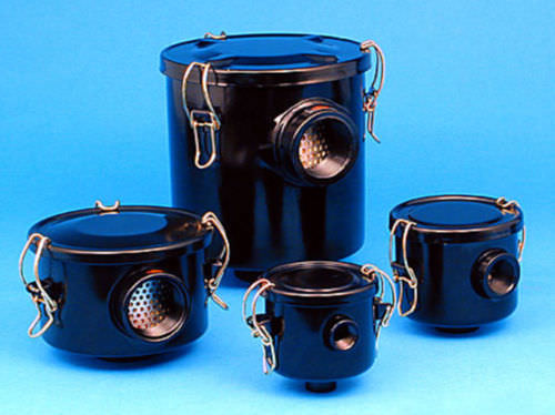 Cárter de filtro de cartucho - FLTM series - ANVER Vacuum System Specialists - para líquido / de acero / de acero al carbono