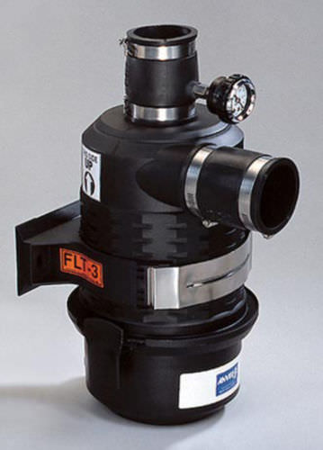 Cárter de filtro de cartucho - FLT series - ANVER Vacuum System Specialists - para aire / de acero al carbono / de material plástico