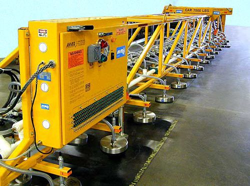 Elevador de ventosas para cargas pesadas - E700M160-1293-40/53 - ANVER Vacuum System Specialists - horizontal / eléctrico