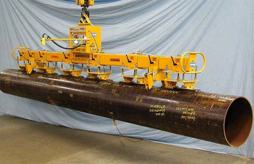 Elevador de ventosas para canalizaciones - E400M6-190-F-SP - ANVER Vacuum System Specialists - para cargas pesadas / horizontal / eléctrico