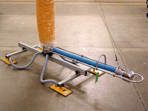 Tubo elevador para planchas de madera - VT200-2.5-D9 - ANVER Vacuum System Specialists