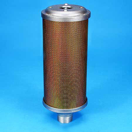 Silenciador de escape - MU series - ANVER Vacuum System Specialists - para bomba de vacío / de aluminio / de acero
