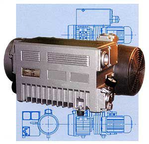 Bomba de vacío de paletas - AFM series - ANVER Vacuum System Specialists - lubricada / 230 V CA / 460 V CA