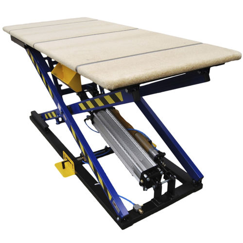 Mesa elevadora de tijera - ST-3/K - REXEL - con pedal / neumática / estacionaria