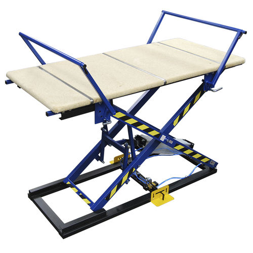 Mesa elevadora de tijera - ST-3/R - REXEL - con pedal / neumática / estacionaria