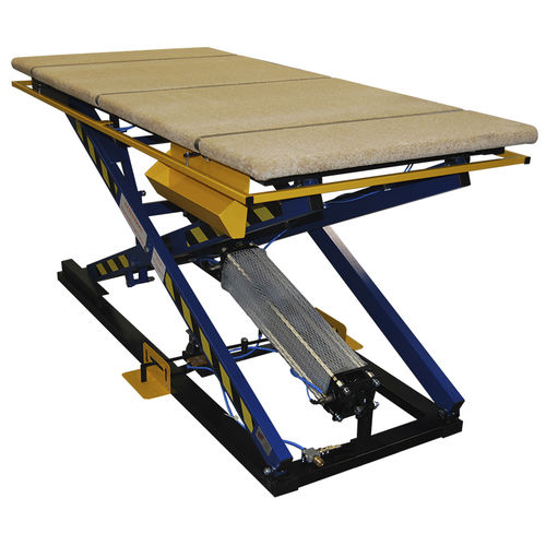 Mesa elevadora de tijera - ST-3/RB - REXEL - con pedal / neumática / estacionaria