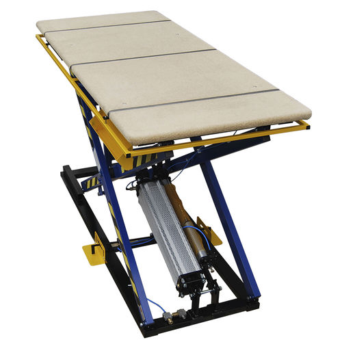 Mesa elevadora de tijera - ST-3/KRB - REXEL - con pedal / neumática / estacionaria