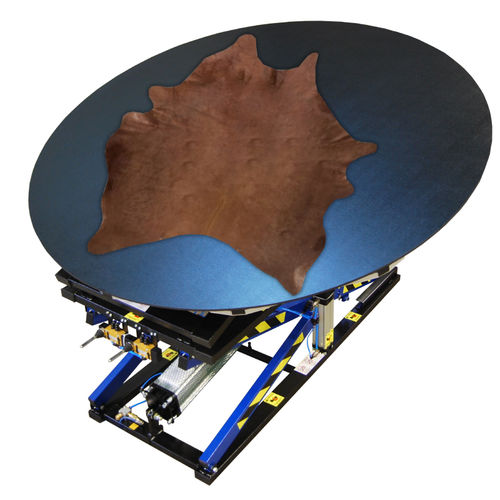 Mesa elevadora de tijera - ST-3/OS - REXEL - con pedal / neumática / estacionaria