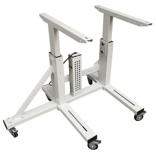 Armazón para máquina de coser de acero - HDP-1EK-R - REXEL - ajustable / sobre ruedas / motorizado
