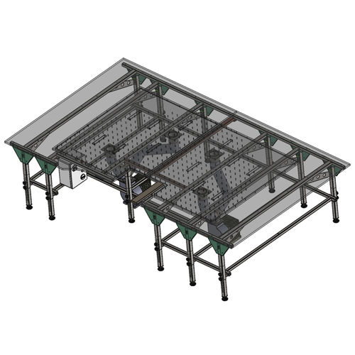 Armazón para máquina de coser de acero - SK-3 AIRSEW - REXEL - ajustable