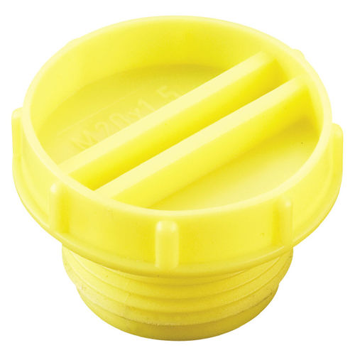 Tapón redondo - TM series - Caplugs - roscado / de polietileno de baja densidad (PEBD) / para roscado interior