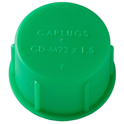 Capuchón para racor - CD-M series - Caplugs - roscado / redondo / de polietileno de baja densidad (PEBD)