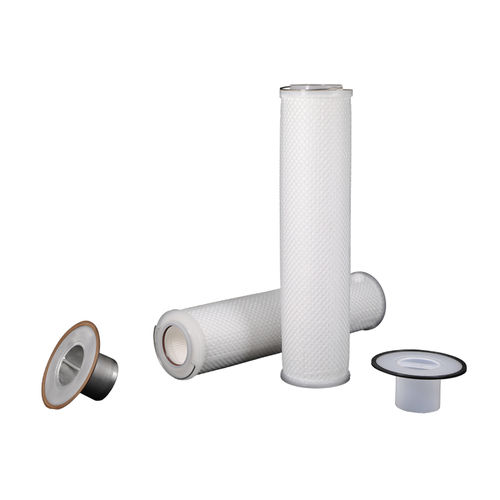 Cartucho filtrante para bebidas - HIE series - Filtrafine - para filtración fina / de polipropileno / plisado