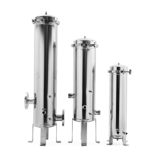 Cárter de filtro de cartuchos múltiples - TKV series  - Filtrafine - para líquido / de acero inoxidable / de alta eficacia