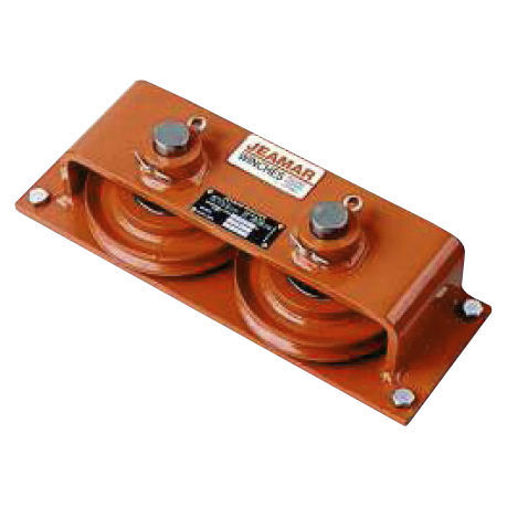 Polea de rodillos - FA series - Jeamar Winches - de garganta / de hierro fundido / de acero