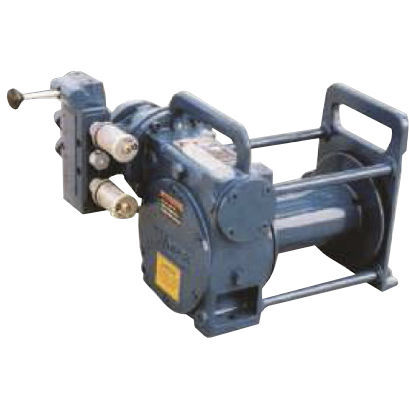 Cabrestante neumático - U8A 15 - Jeamar Winches - de tornillo sin fin / robusto / portátil